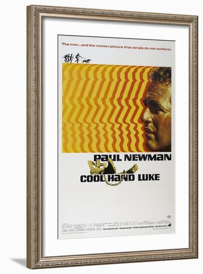 Cool Hand Luke, 1967-null-Framed Giclee Print