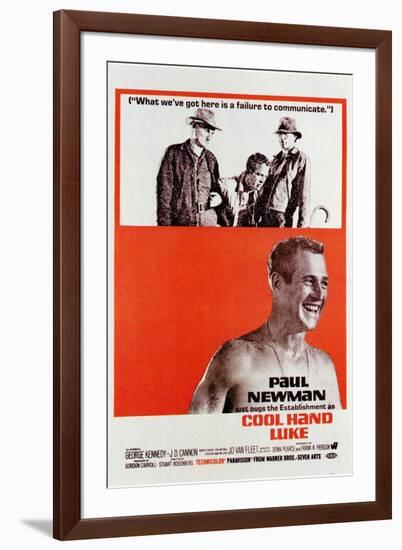 Cool Hand Luke, 1967-null-Framed Art Print