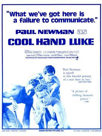 George Kennedy Wall Print POSTER Affiche 65756 Cool Hand Luke Movie Paul man 