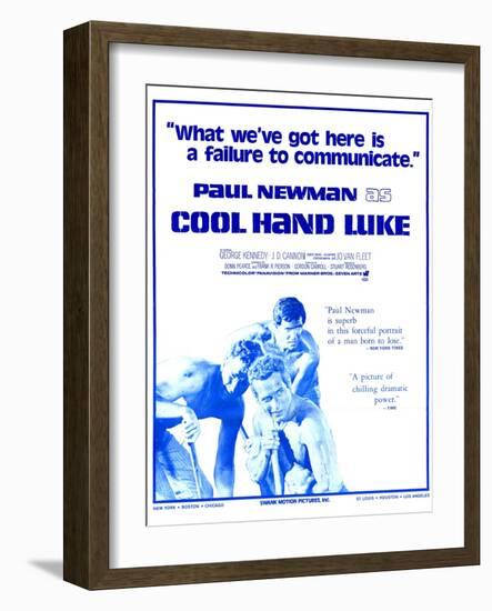 Cool Hand Luke, 1967-null-Framed Art Print