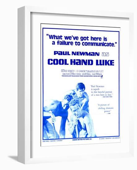 Cool Hand Luke, 1967-null-Framed Art Print