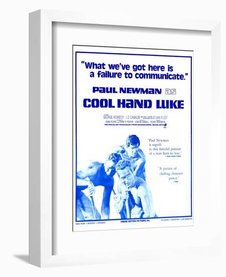 Cool Hand Luke, 1967-null-Framed Art Print