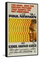 Cool Hand Luke, Australian Movie Poster, 1967-null-Framed Stretched Canvas