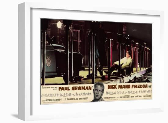 Cool Hand Luke, Italian Movie Poster, 1967-null-Framed Art Print