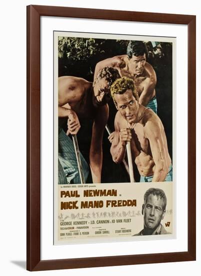 Cool Hand Luke, Italian Movie Poster, 1967-null-Framed Art Print