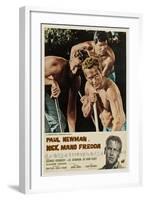 Cool Hand Luke, Italian Movie Poster, 1967-null-Framed Art Print