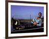 Cool Hand Luke, Paul Newman, 1967, Leg Irons-null-Framed Photo