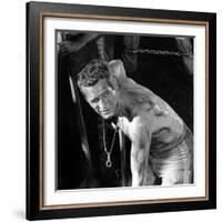 Cool Hand Luke, Paul Newman , 1967-null-Framed Photo