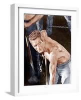 Cool Hand Luke, Paul Newman, 1967-null-Framed Photo