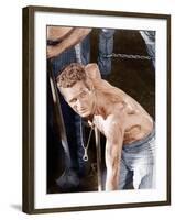 Cool Hand Luke, Paul Newman, 1967-null-Framed Photo