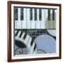 Cool Jazz III-Norman Wyatt Jr.-Framed Art Print