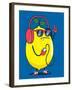 Cool Lemon Character Vector Design for Kids Tee Shirt-braingraph-Framed Art Print