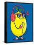 Cool Lemon Character Vector Design for Kids Tee Shirt-braingraph-Framed Stretched Canvas