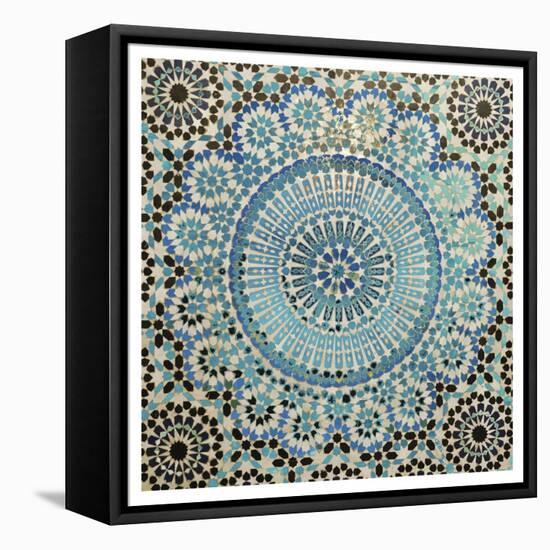 Cool Mosaic III-Aimee Wilson-Framed Stretched Canvas