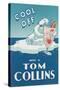 Cool Off with a Tom Collins-null-Stretched Canvas