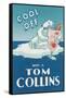 Cool Off with a Tom Collins-null-Framed Stretched Canvas