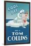 Cool Off with a Tom Collins-null-Framed Art Print