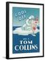 Cool Off with a Tom Collins-null-Framed Art Print