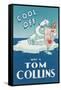 Cool Off with a Tom Collins-null-Framed Stretched Canvas