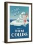 Cool Off with a Tom Collins-null-Framed Art Print