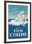 Cool Off with a Tom Collins-null-Framed Art Print