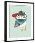 Cool Owl-Ashley Percival-Framed Giclee Print