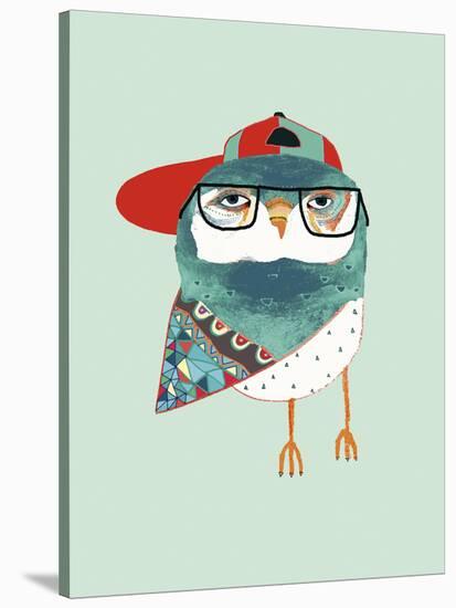 Cool Owl-Ashley Percival-Stretched Canvas
