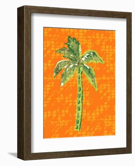 Cool Palm I-Nicholas Biscardi-Framed Art Print