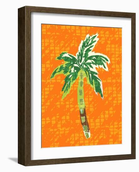 Cool Palm II-Nicholas Biscardi-Framed Premium Giclee Print