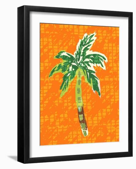 Cool Palm II-Nicholas Biscardi-Framed Premium Giclee Print