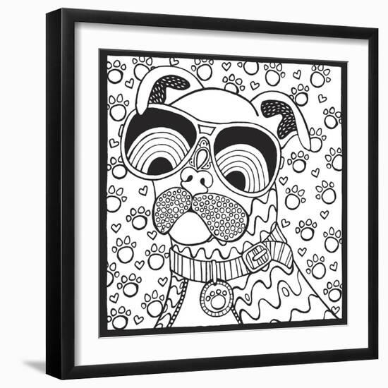 Cool Pooch-Hello Angel-Framed Giclee Print