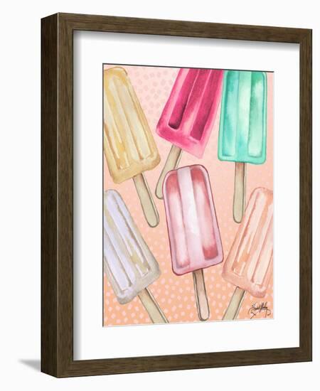 Cool Popsicles-Elizabeth Medley-Framed Art Print