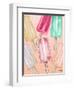 Cool Popsicles-Elizabeth Medley-Framed Art Print