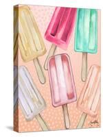 Cool Popsicles-Elizabeth Medley-Stretched Canvas