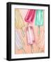 Cool Popsicles-Elizabeth Medley-Framed Art Print