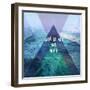 Cool Purpel-Mark Ashkenazi-Framed Giclee Print