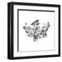 Cool Quartet-Roger Vilar-Framed Art Print