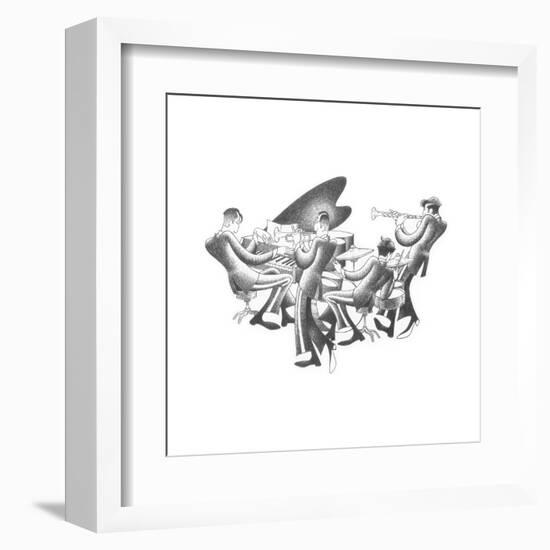 Cool Quartet-Roger Vilar-Framed Art Print