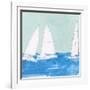 Cool Sail-null-Framed Art Print