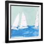 Cool Sail-null-Framed Art Print