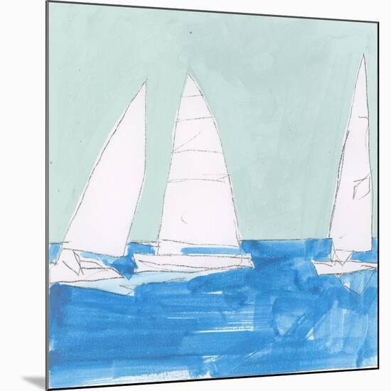 Cool Sail-null-Mounted Art Print