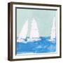 Cool Sail-null-Framed Art Print