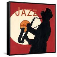 Cool Soul Jazz-Marco Fabiano-Framed Stretched Canvas