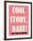 Cool Story Babe 4-null-Framed Poster