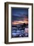 Cool Sunset over Rocks I-Nish Nalbandian-Framed Art Print