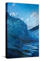 Cool Wave 2-Sheldon Lewis-Stretched Canvas