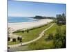 Coolangatta Beach and Town Panoramic, Gold Coast, Queensland, Australia, Pacifc-Matthew Williams-Ellis-Mounted Photographic Print