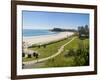 Coolangatta Beach and Town Panoramic, Gold Coast, Queensland, Australia, Pacifc-Matthew Williams-Ellis-Framed Photographic Print