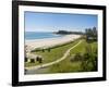 Coolangatta Beach and Town Panoramic, Gold Coast, Queensland, Australia, Pacifc-Matthew Williams-Ellis-Framed Photographic Print