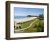 Coolangatta Beach and Town Panoramic, Gold Coast, Queensland, Australia, Pacifc-Matthew Williams-Ellis-Framed Photographic Print